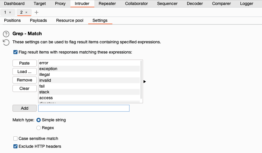 Fuzzing grep match